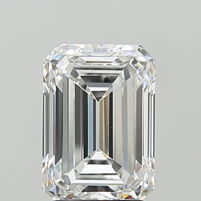 2.6 Carat F-VVS2 Emerald Lab Diamond