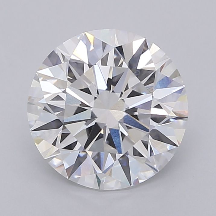 3.00 Carat D-VVS2 Round Lab Diamond