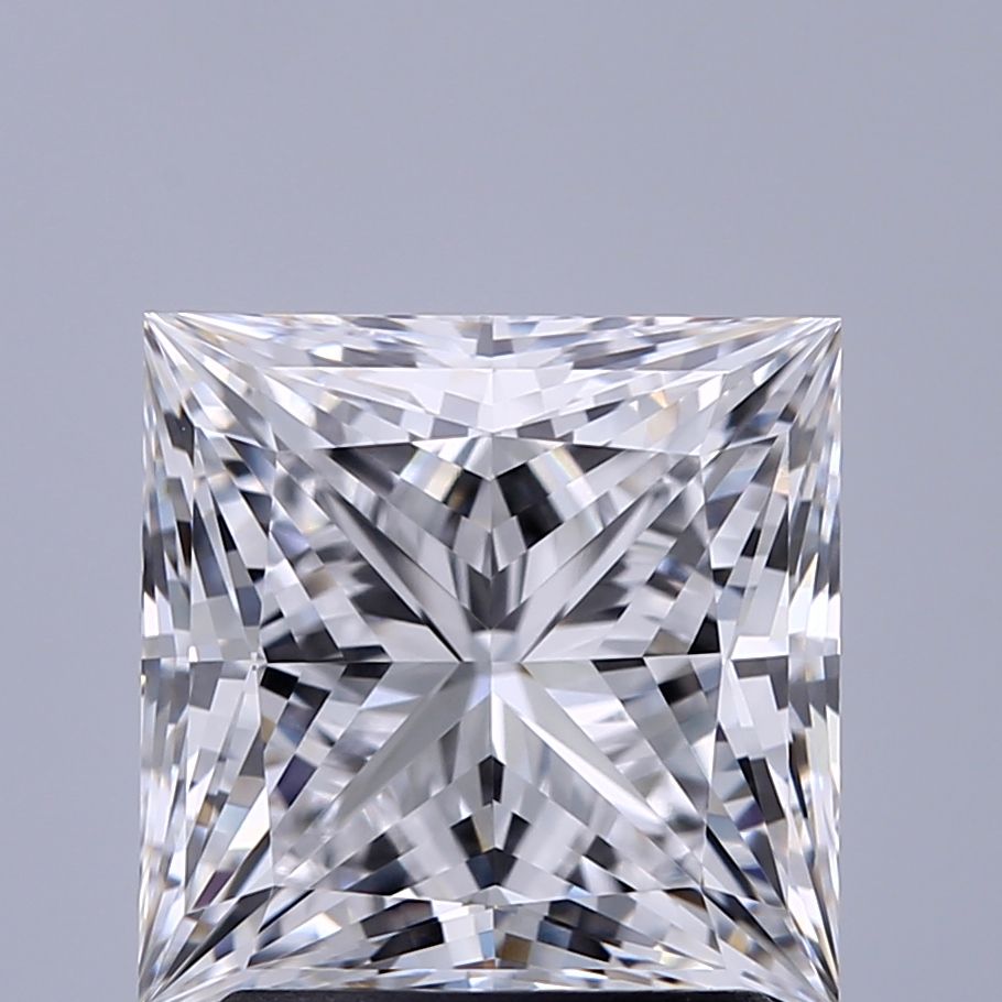 2.52 Carat D-VVS1 Princess Lab Diamond