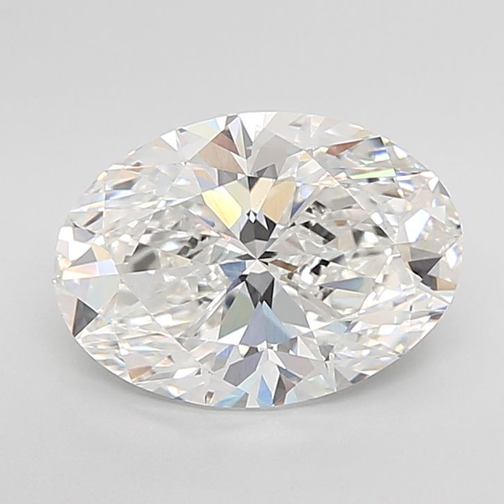 4.02 Carat E-VVS2 Oval Lab Diamond