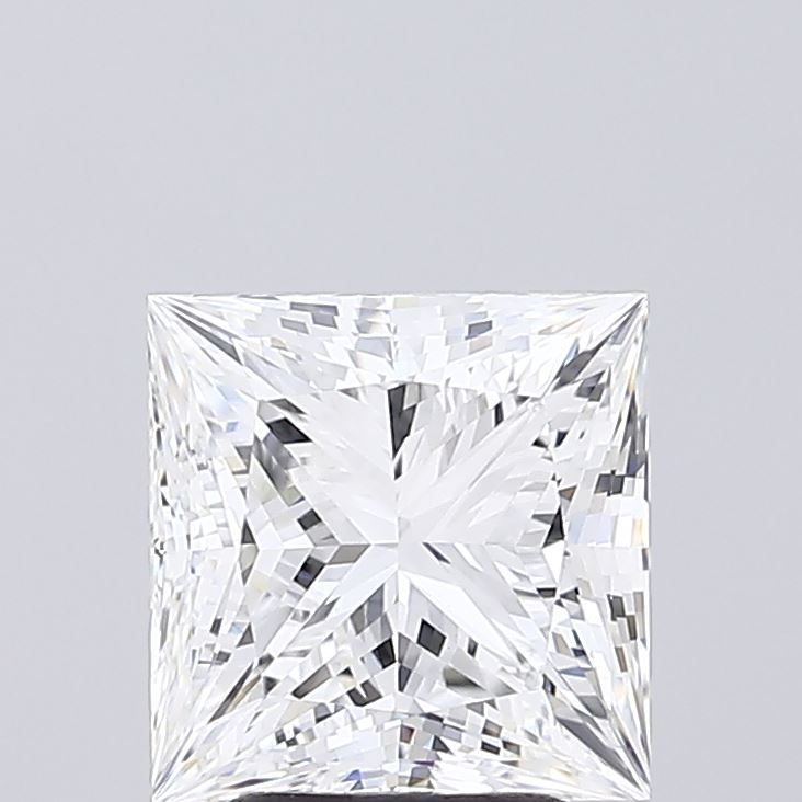 3.33 Carat E-VVS2 Princess Lab Diamond