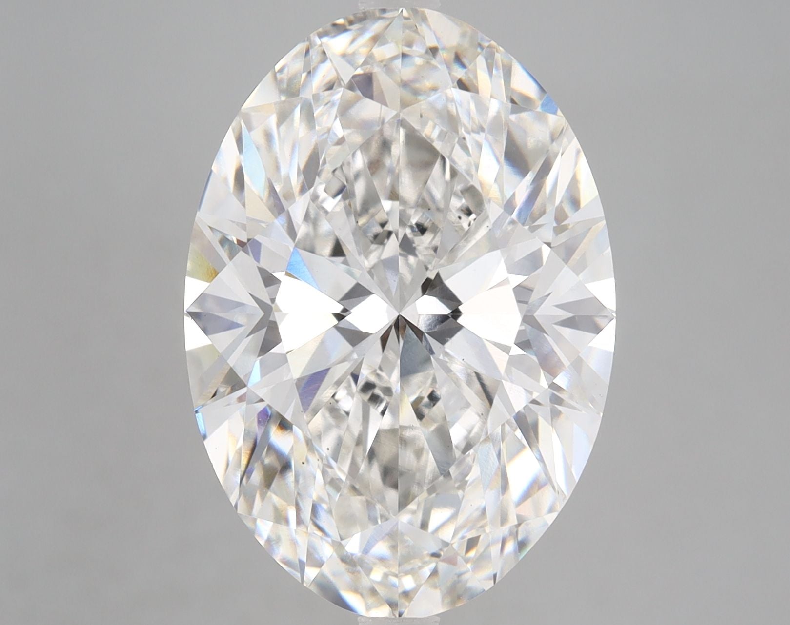 10.00 Carat F-VS1 Oval Lab Diamond
