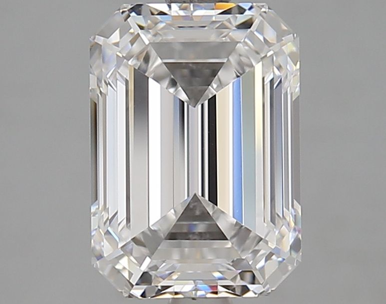 3.02 Carat D-VVS2 Emerald Lab Diamond