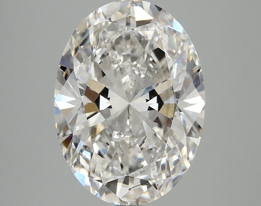 4.02 Carat F-SI1 Oval Lab Diamond