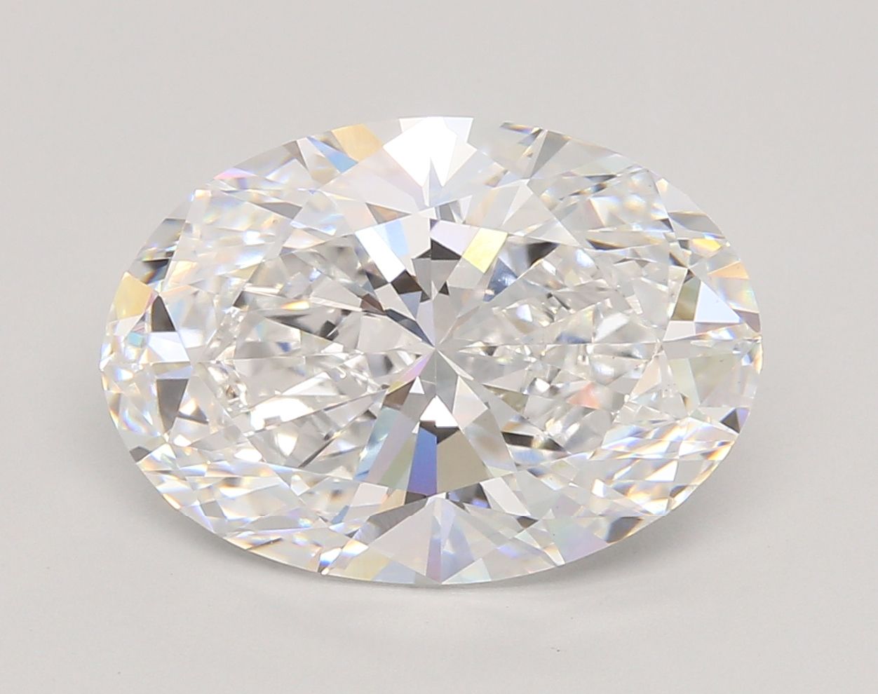 6.06 Carat D-VS1 Oval Lab Diamond