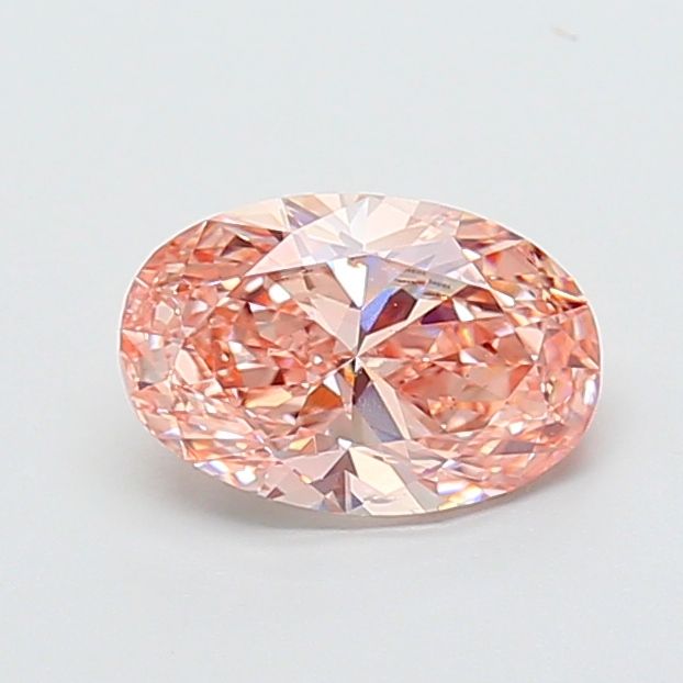 1.50 Carat Oval Cut Fancy Pink