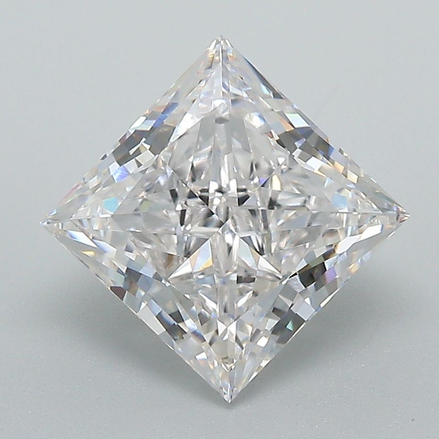 3.04 Carat D-VS1 Princess Lab Diamond