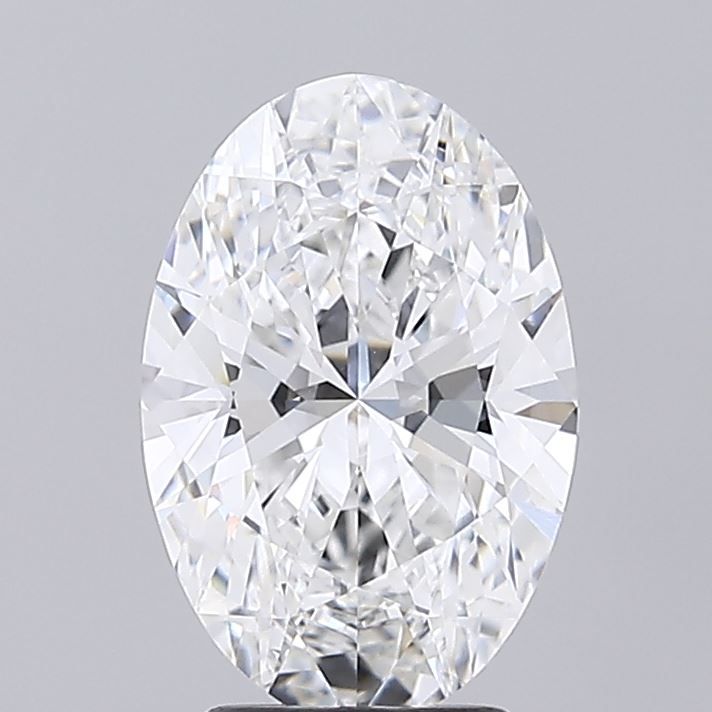 3.08 Carat E-VVS2 Oval Lab Diamond
