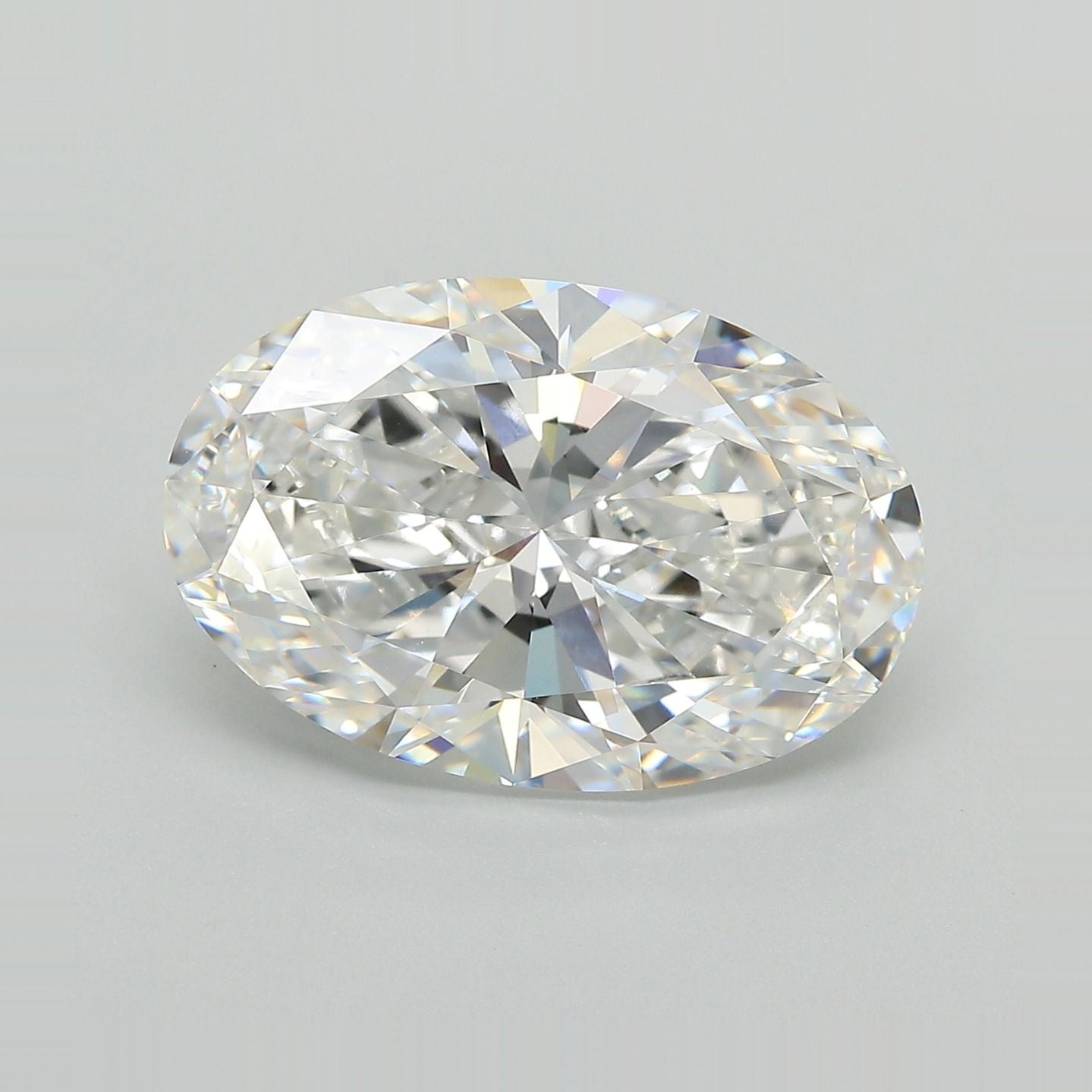 7.54 Carat E-VVS2 Oval Lab Diamond