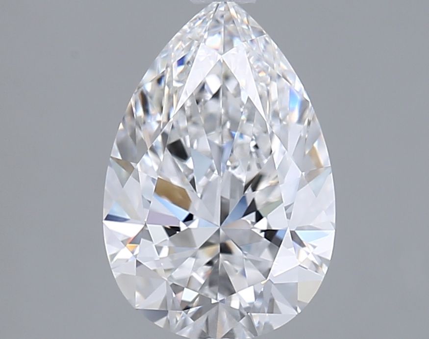 1.64 Carat D-VVS1 Pear Lab Diamond