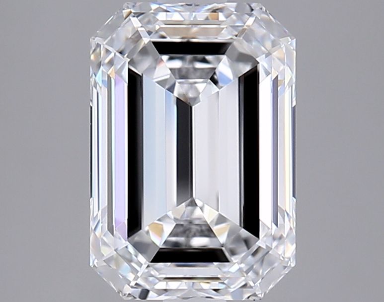 2.54 Carat D-VVS2 Emerald Lab Diamond