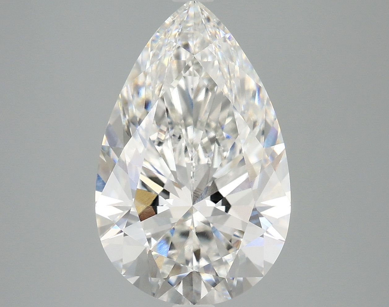 4.8 Carat F-VS1 Pear Lab Diamond