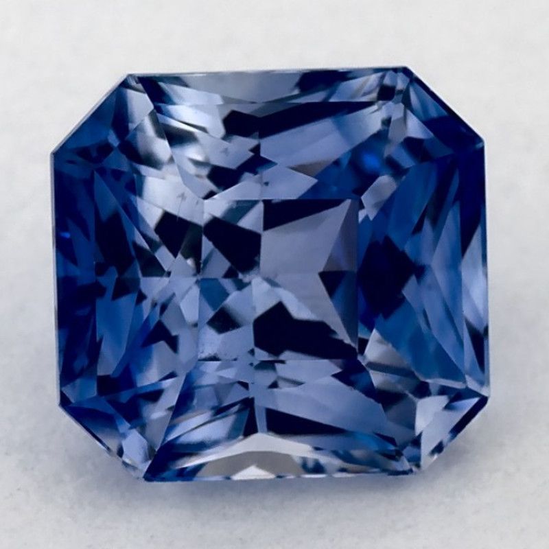 2.36 Carat Radiant  Cut Blue Sapphire