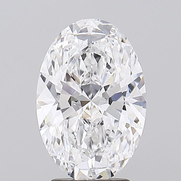 2.91 Carat D-IF Oval Lab Diamond