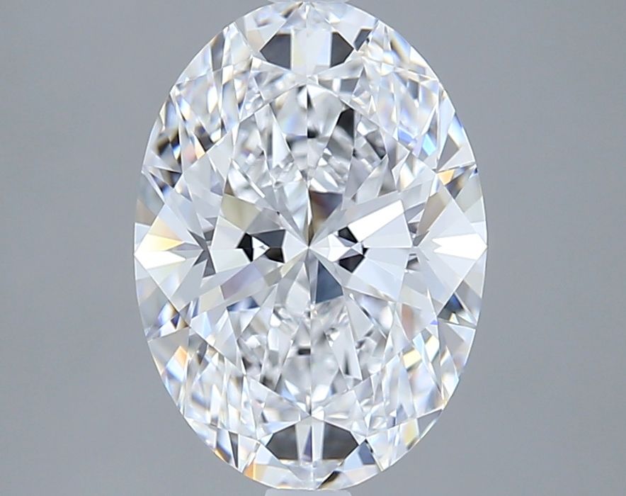3.02 Carat D-VVS1 Oval Lab Diamond