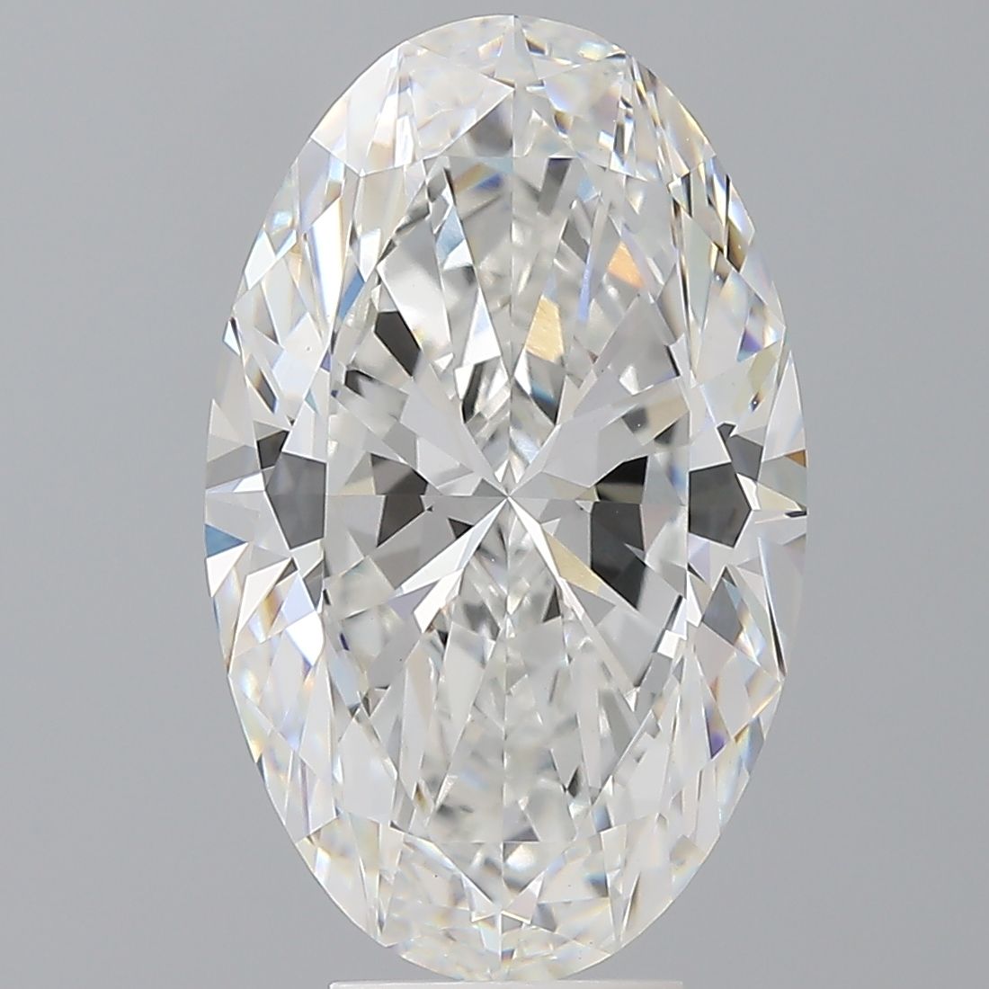 6.58 Carat E-VVS2 Oval Lab Diamond
