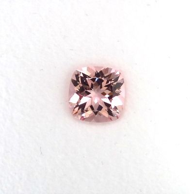 2.8 Carat Cushion  Cut Pink Morganite