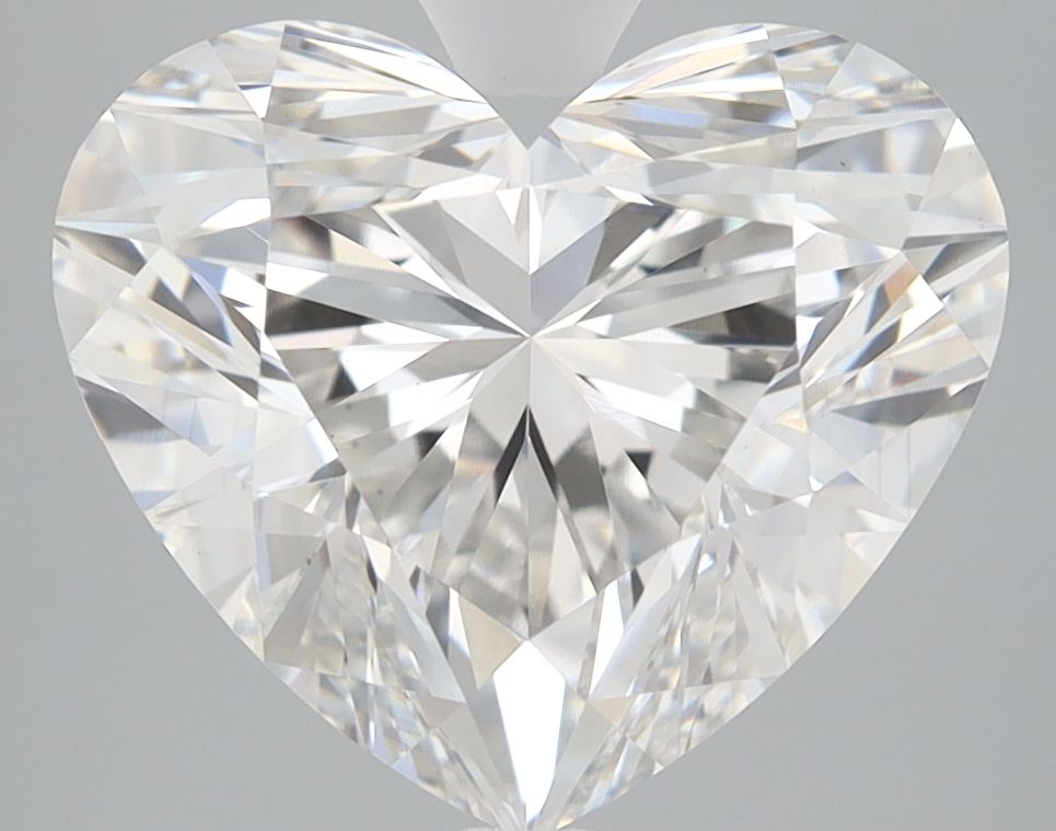 5.34 Carat F-VS1 Heart Lab Diamond