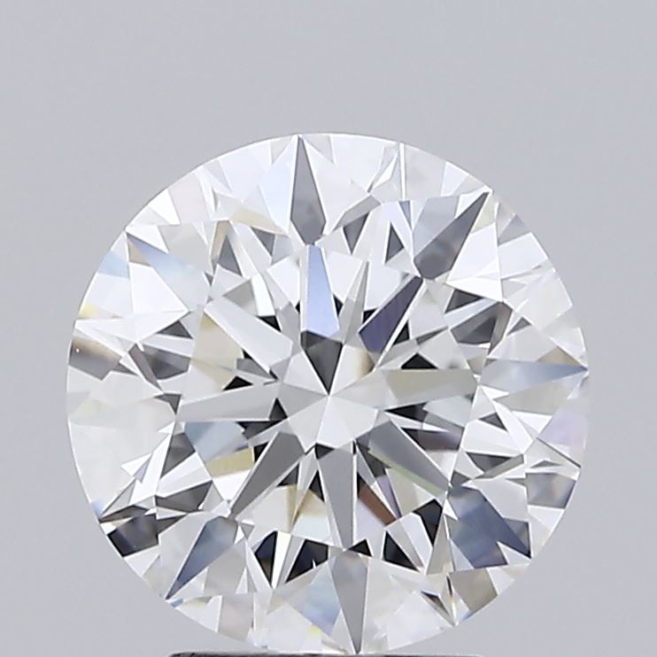 3.76 Carat D-VVS2 Round Lab Diamond