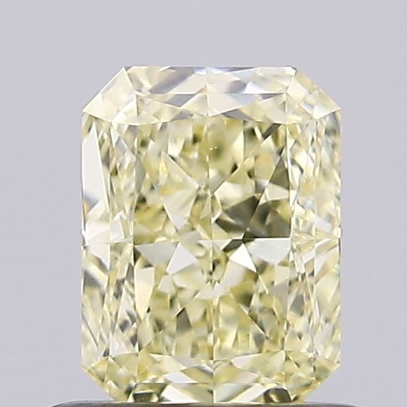 0.76 Carat Radiant Cut Fancy Yellow