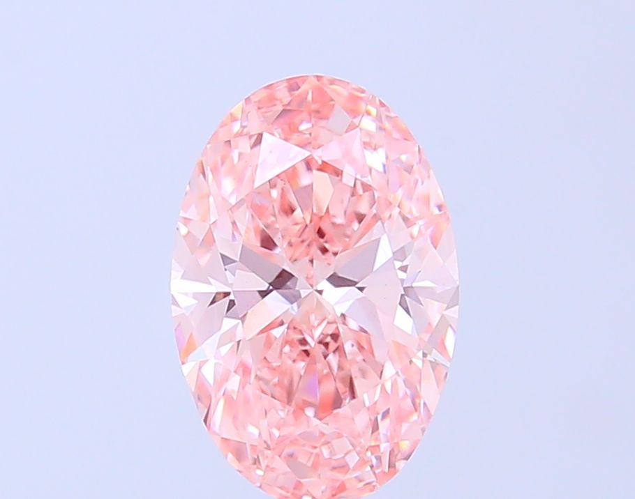 2.50 Carat Oval Cut Fancy Pink
