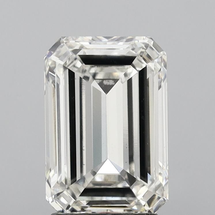 3.21 Carat H-VS1 Emerald Lab Diamond