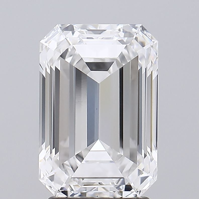 3.08 Carat F-VS1 Emerald Lab Diamond