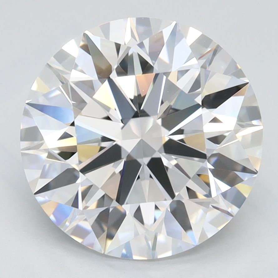 3.00 Carat D-IF Round Lab Diamond