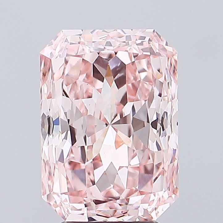 5.00 Carat Radiant Cut Fancy Pink