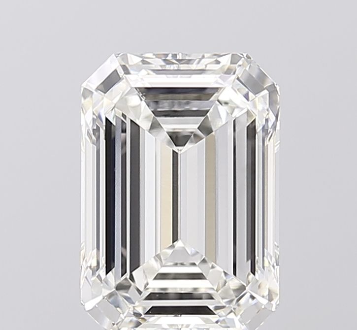 3.01 Carat G-VVS2 Emerald Lab Diamond