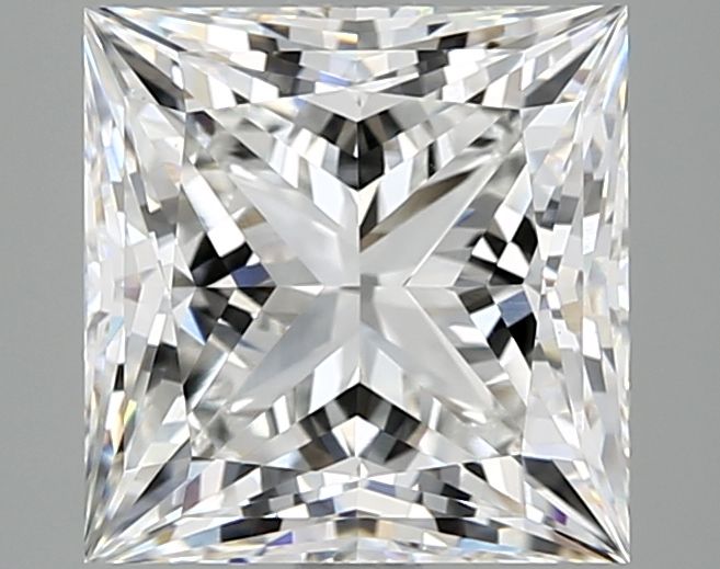 3.58 Carat E-VS1 Princess Lab Diamond