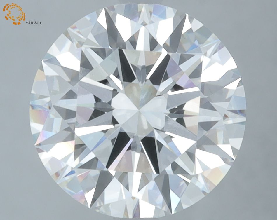 4.00 Carat F-VS1 Round Lab Diamond