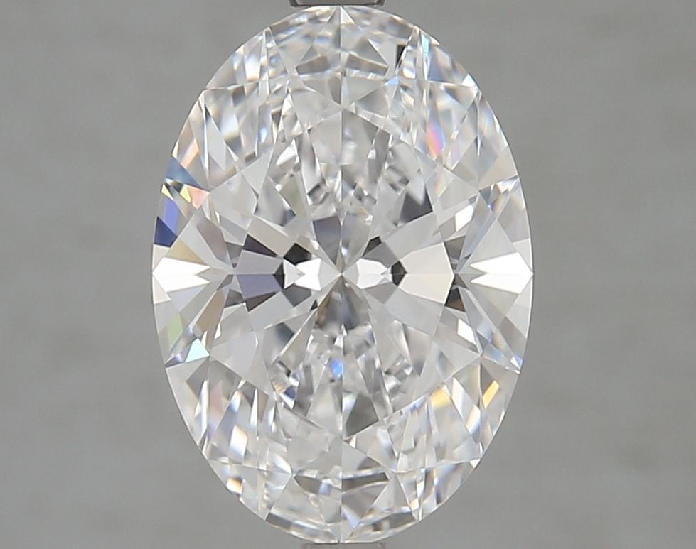3.69 Carat D-VVS2 Oval Lab Diamond