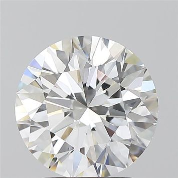 2.51 Carat F-VS1 Round Cut Diamond