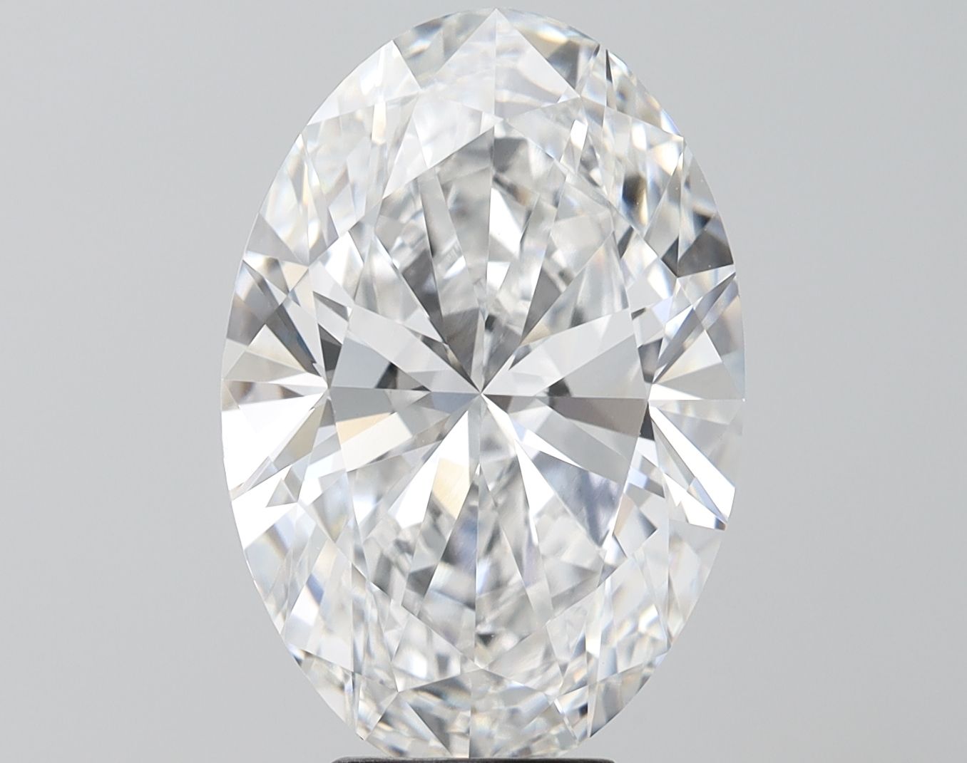 6.76 Carat E-VVS2 Oval Lab Diamond
