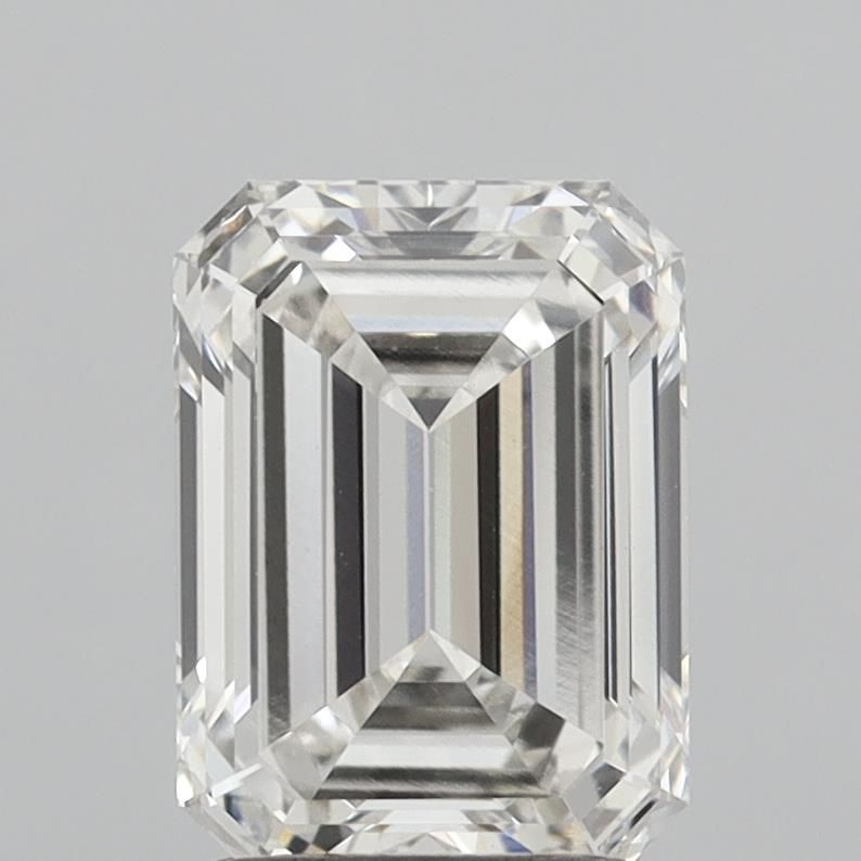 2.00 Carat G-VVS2 Emerald Lab Diamond
