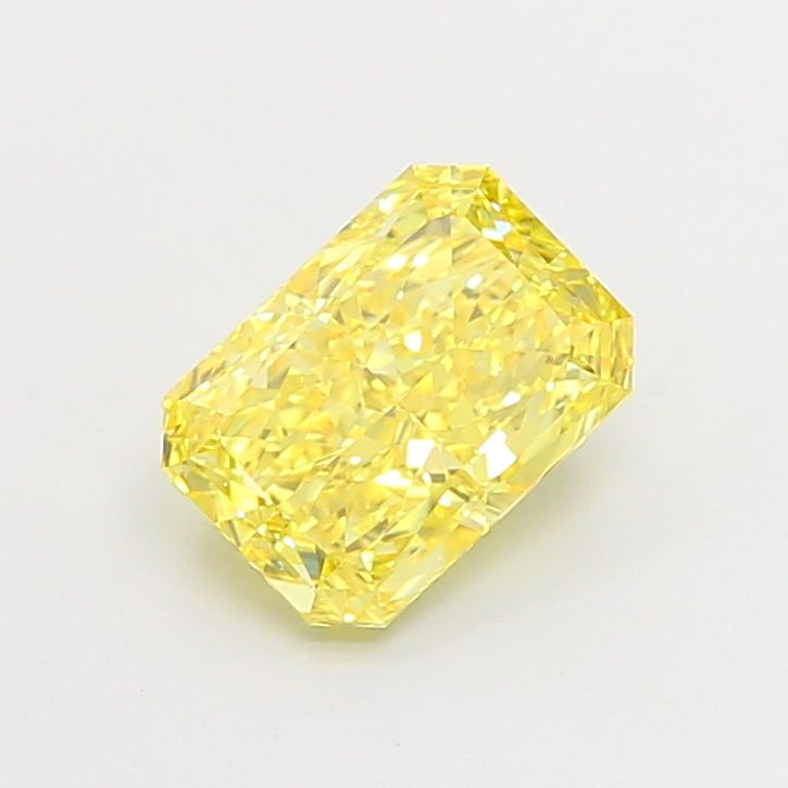2.09 Carat Radiant Cut Fancy Yellow
