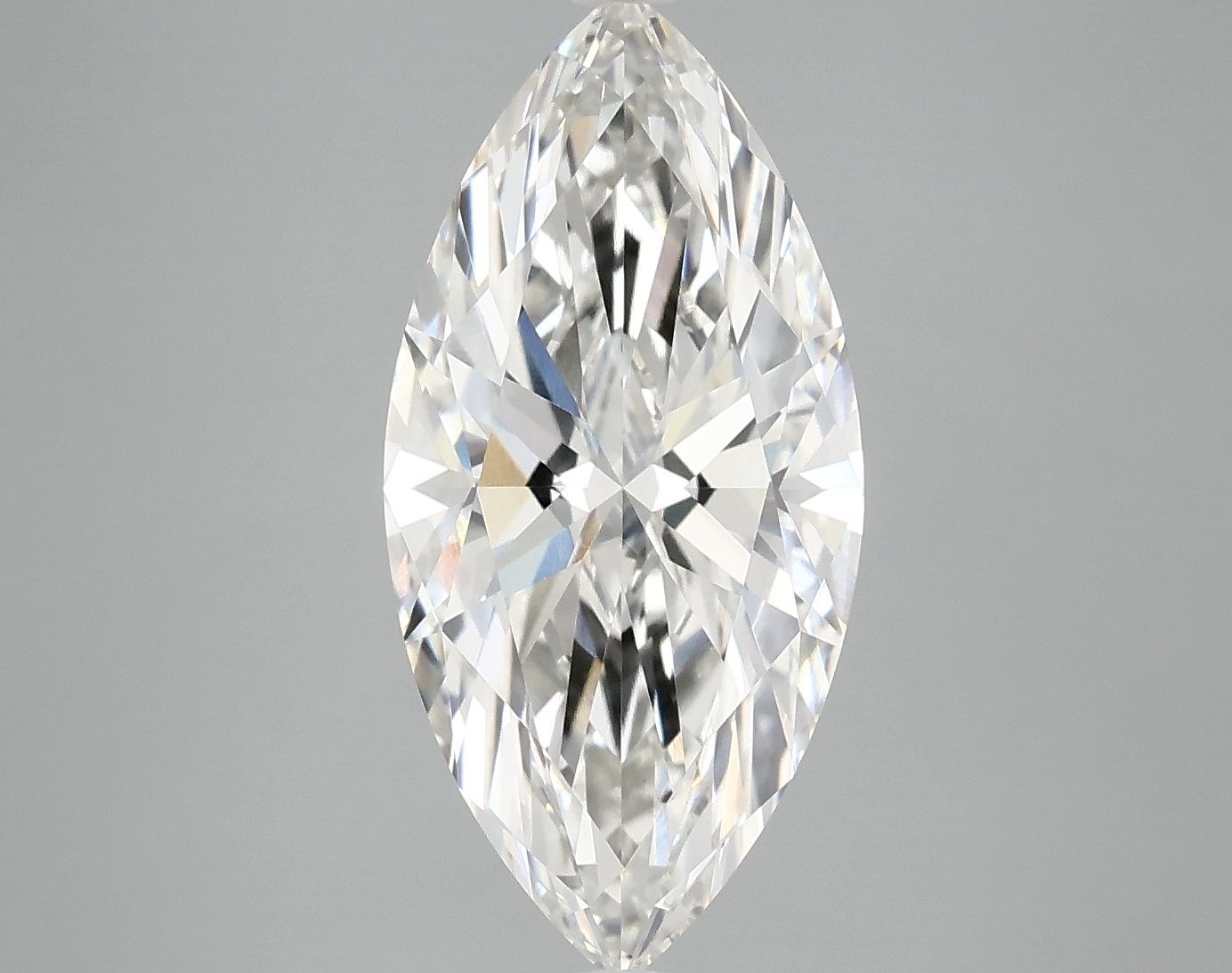 3.47 Carat G-VVS2 Marquise Lab Diamond