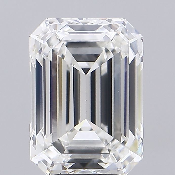 4.58 Carat F-VS1 Emerald Lab Diamond