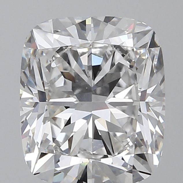4.63 Carat G-VS2 Cushion Lab Diamond