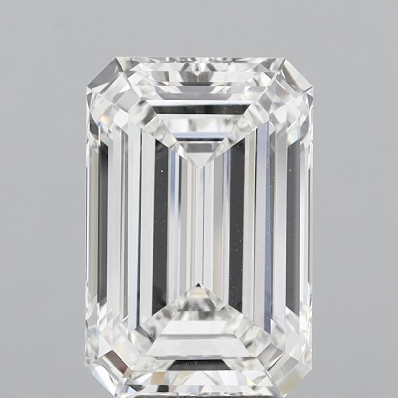 8.10 Carat E-VVS2 Emerald Lab Diamond