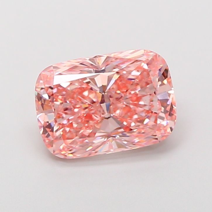 3.01 Carat Cushion Cut Fancy Pink