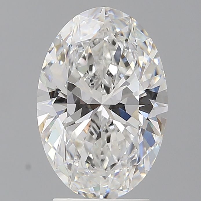 2.96 Carat D-VVS2 Oval Lab Diamond