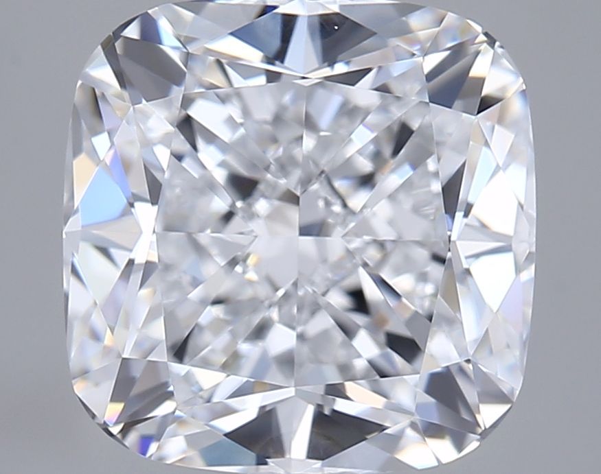 3.01 Carat D-VVS2 Cushion Lab Diamond