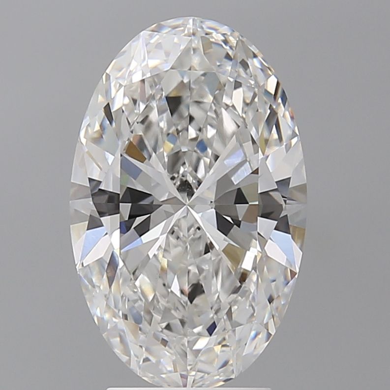 3.59 Carat E-VVS2 Oval Lab Diamond