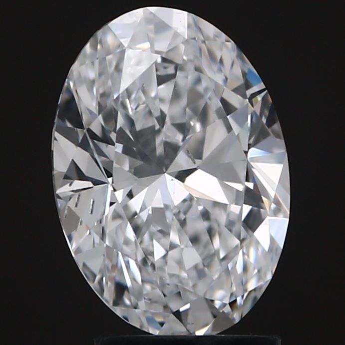 2.22 Carat D-SI1 Oval Lab Diamond