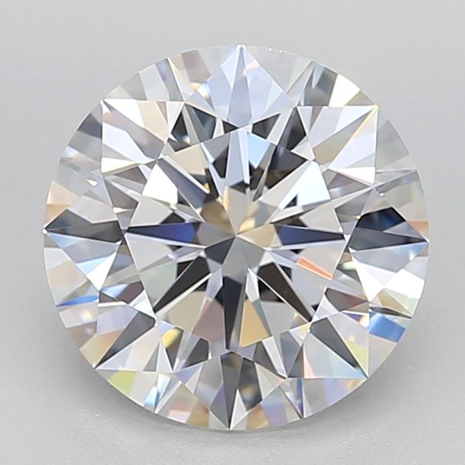 4.06 Carat E-IF Round Lab Diamond