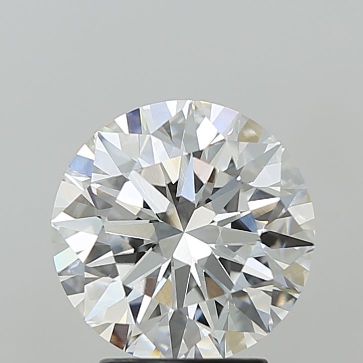 3.09 Carat F-VVS2 Round Lab Diamond