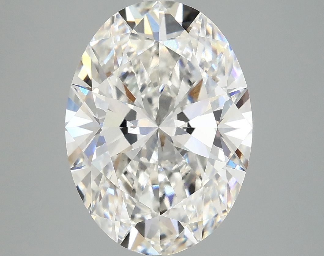 3.80 Carat F-VS1 Oval Lab Diamond
