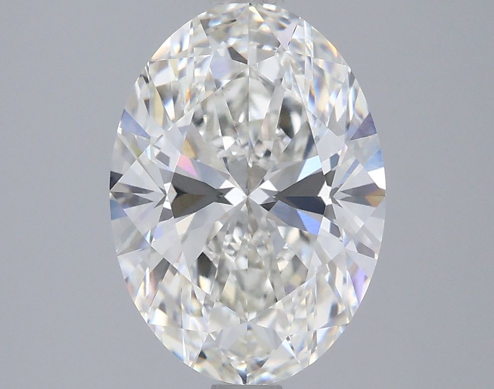 3.00 Carat G-VVS2 Oval Lab Diamond